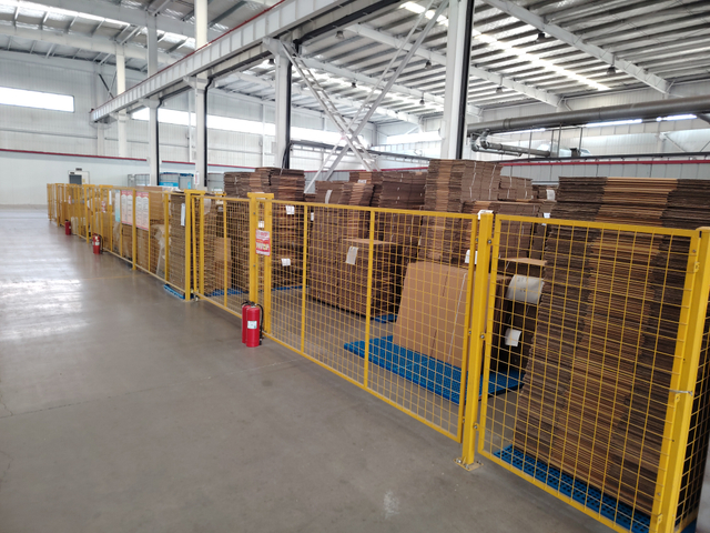 packaging area