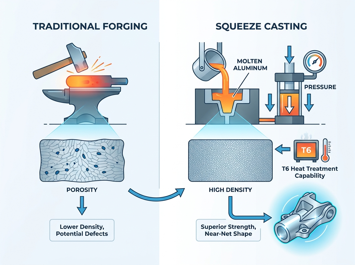 Squeeze Casting Process Advantages